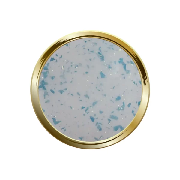 Rubber Flakes Milky Green – Image 2
