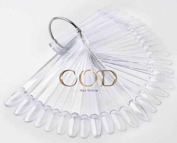 Nuancier anneau tip Oval Clear