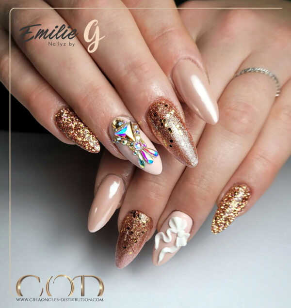 Glitter Shine rose Gold – Image 3