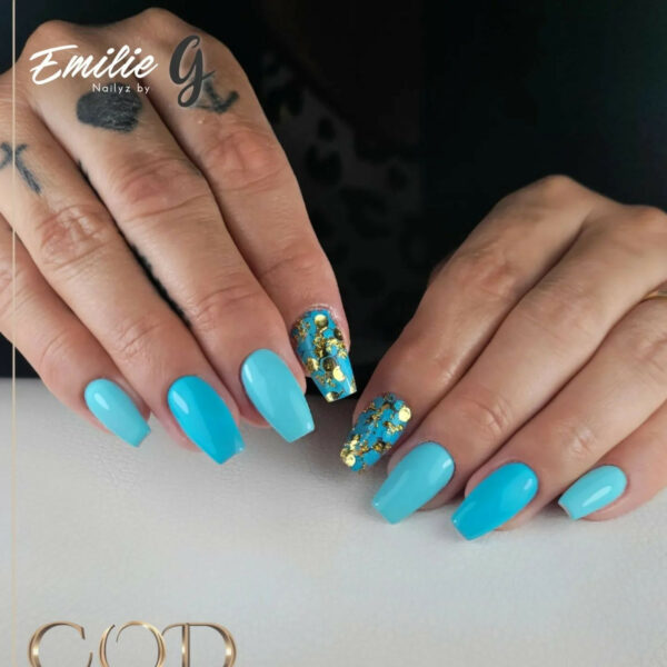 Mix Golden Leaf & Blue – Image 2